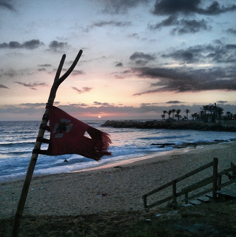 Scout group gathering in Batroun, Lebanon